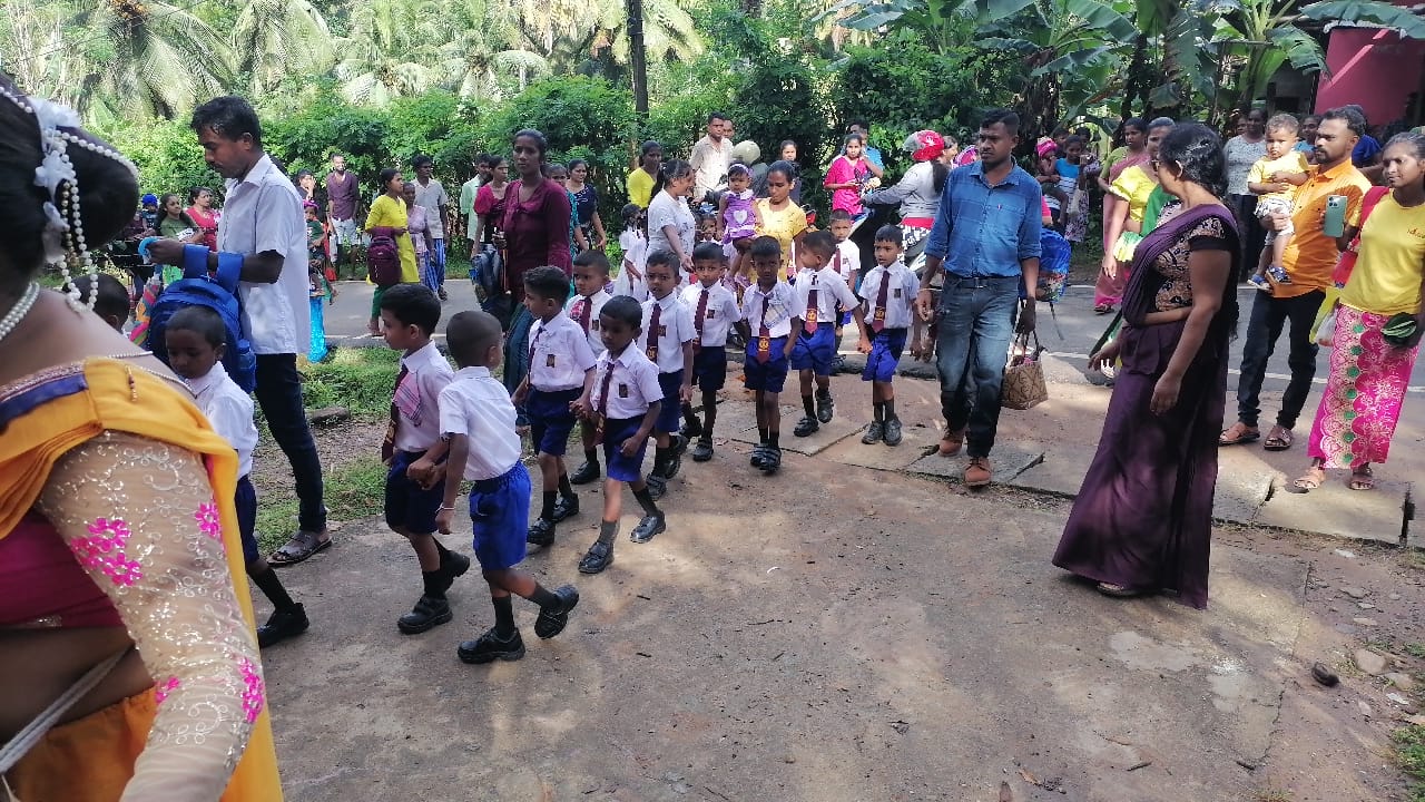 2025 වර්ෂයට අදාළව  පළමු ශ්‍රේණියට තෝරාගත් සිසුන් පිළිගැනීම